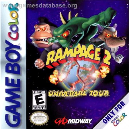 Cover Rampage 2 - Universal Tour for Game Boy Color